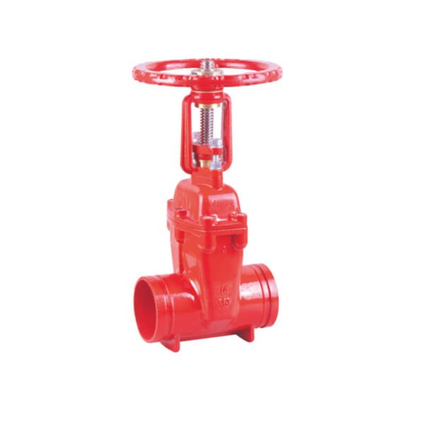 British Grooved OS&Y gate valve