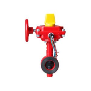 American Wafer butterfly valve (Gear actuator & tamper switch)