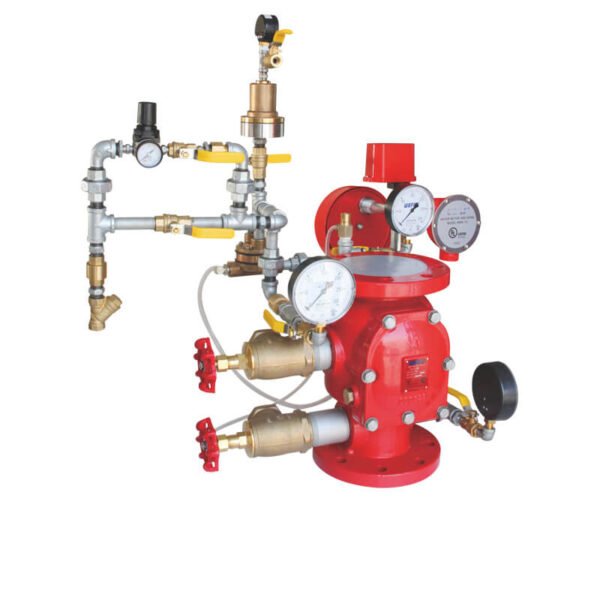 Dry pipe valve