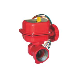 Threaded butterfly valve (Gear actuator & tamper switch)