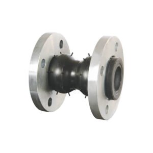 Double spheres rubber expansion joint