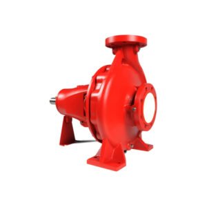 Single-stage end suction fire pump