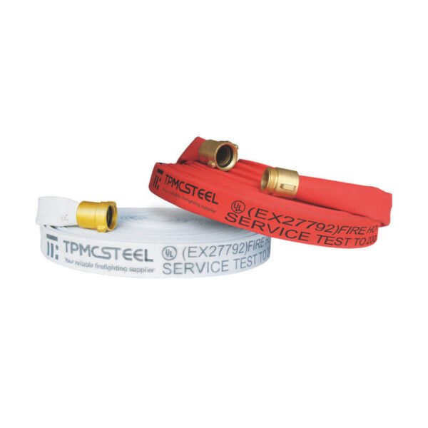 Single jacket fire hose