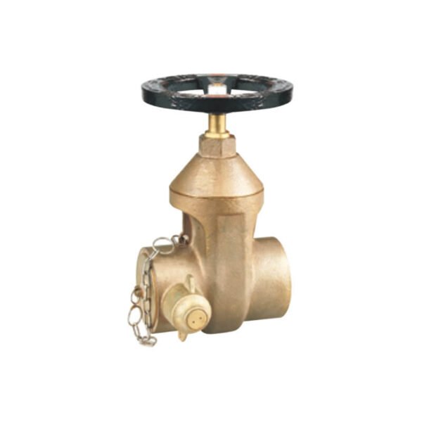 Dry landing valve