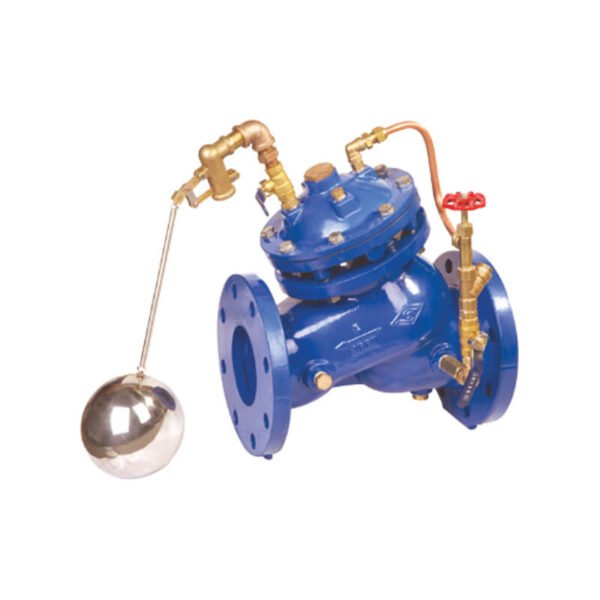 Remote float control valve